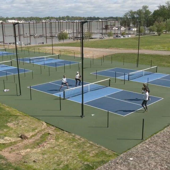 Louisville's newest pickleball yard now open on River Shore Drive